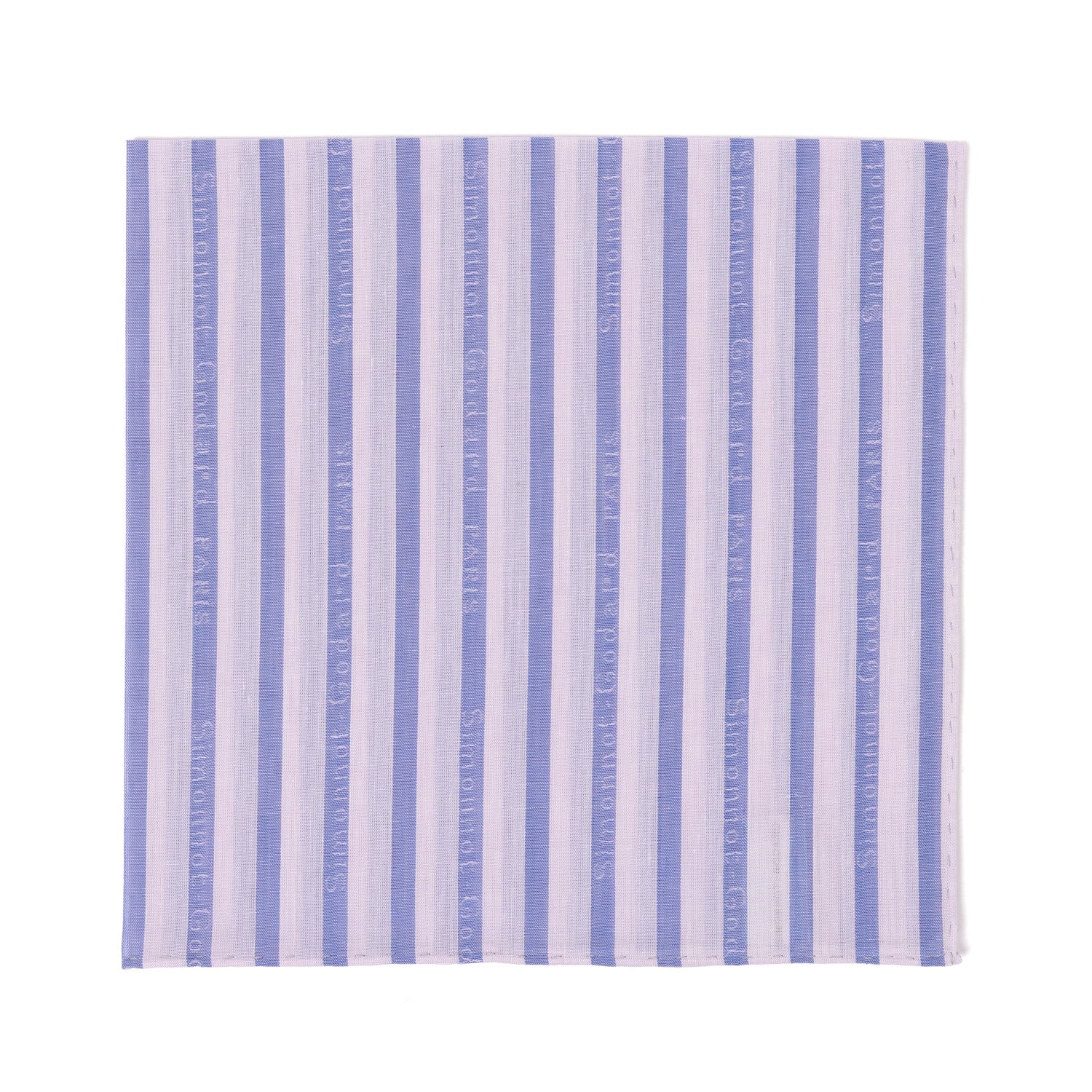 Taschentuch "Vintage Stripe" aus reiner Baumwolle - Handrolliert
